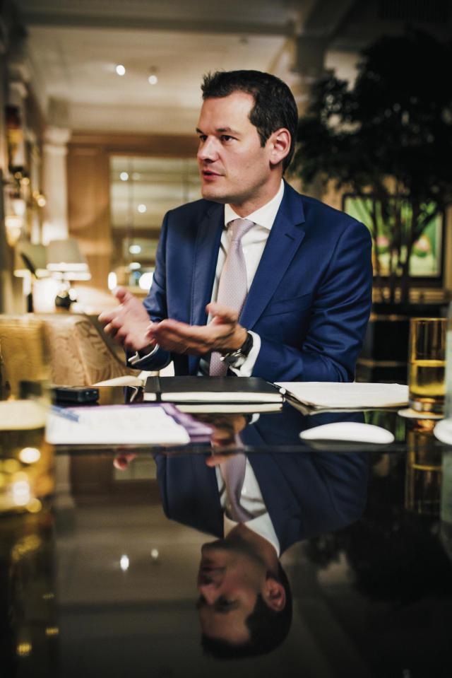 Pierre Maudet 16.08.2017; Zuerich; Inland - Pierre Maudet;
Interview mit Bundesrat-Kandidat Pierre Maudet.
(Remy Steiner/freshfocus)